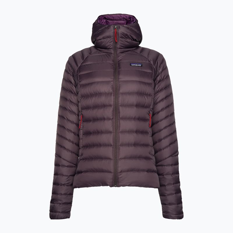 Moteriška pūkinė striukė Patagonia Down Sweater Hoody obsidian plum 4