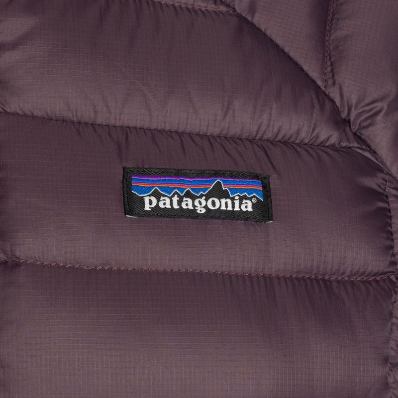 Moteriška pūkinė striukė Patagonia Down Sweater Hoody obsidian plum 6