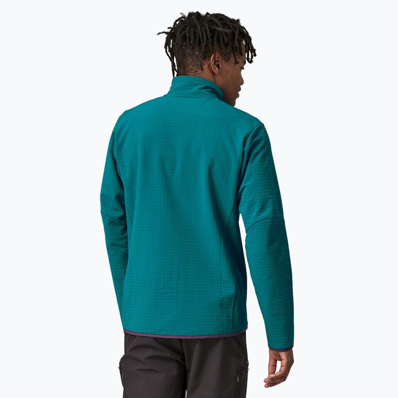 Vyriška softshell striukė Patagonia R2 TechFace belay blue 2