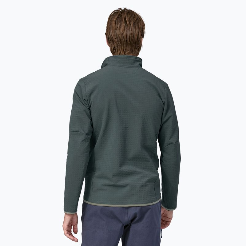 Vyriška softshell striukė Patagonia R2 TechFace nouveau green 2