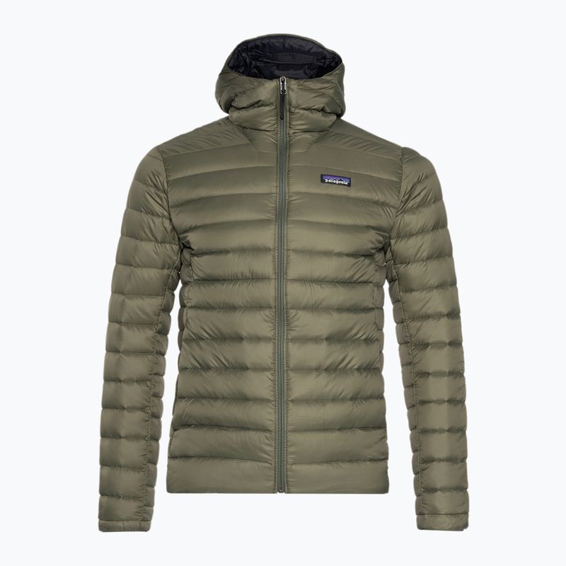 Vyriška pūsta striukė Patagonia Down Sweater Hoody basin green 3