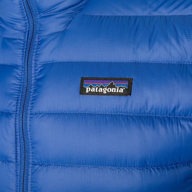 Vyriška pūkinė striukė Patagonia Down Sweater Hoody passage blue 5