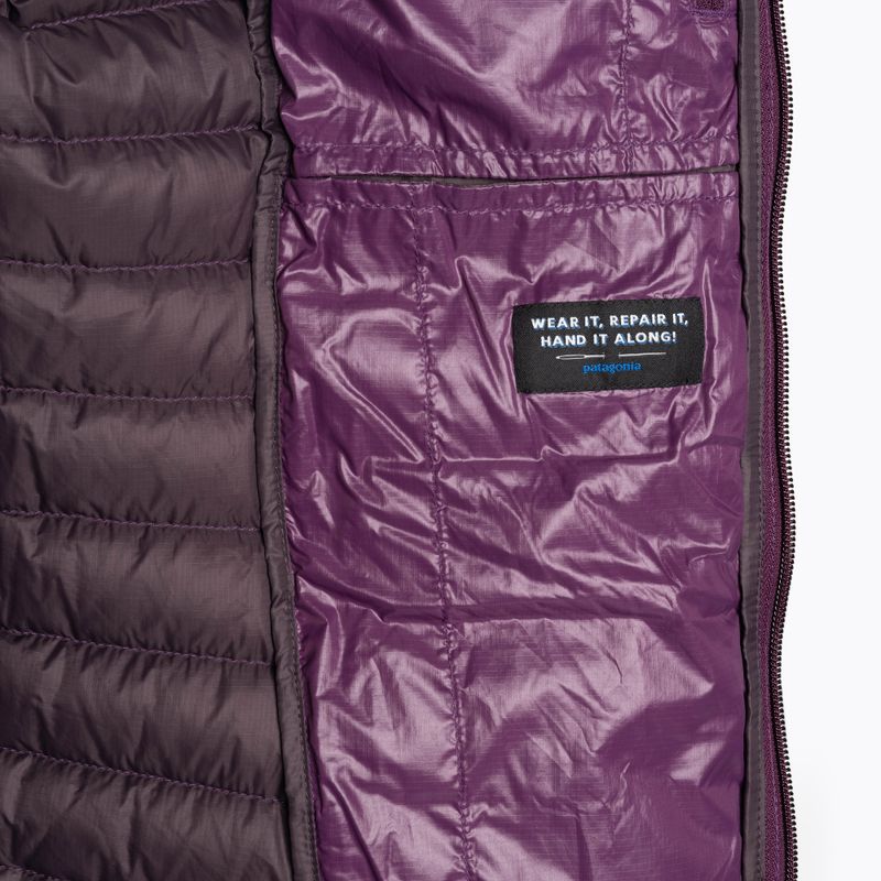 Patagonia moteriškas megztinis be rankovių Down Sweater night plum 5