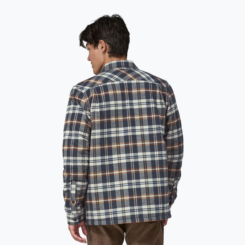 Vyriški marškiniai Patagonia Insulated Organic Cotton MW Fjord Flannel fields/new navy 2