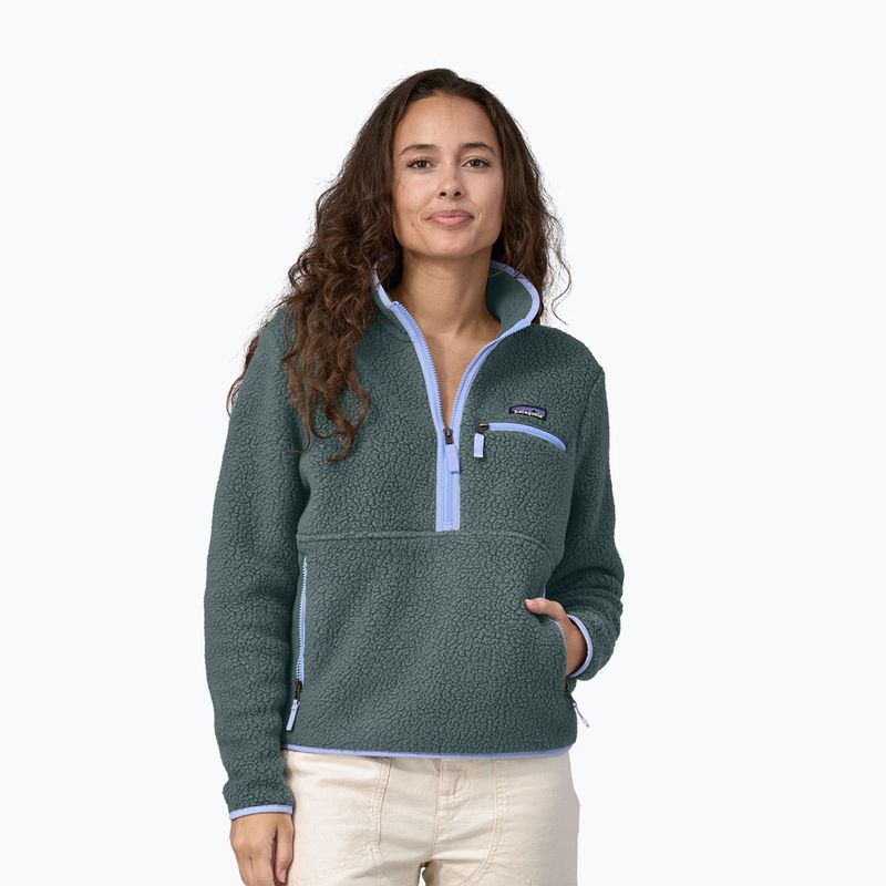 Moteriškas šiltas džemperis Patagonia Retro Pile Marsupial nouveau green