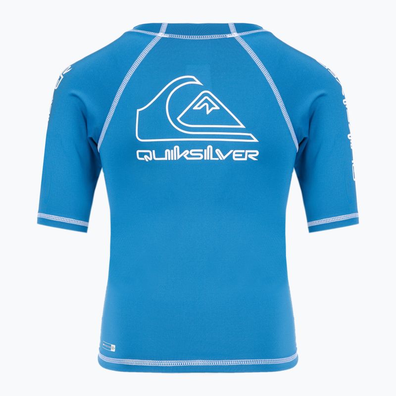 Vaikiški plaukimo marškinėliai Quiksilver On Tour blue 2