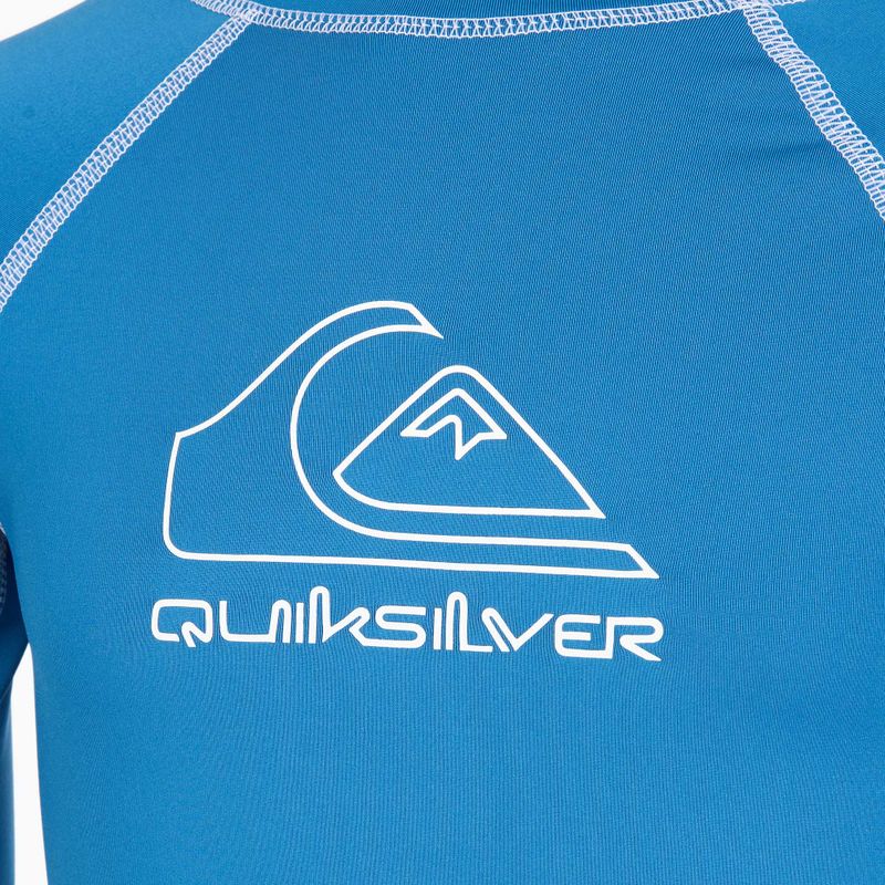 Vaikiški plaukimo marškinėliai Quiksilver On Tour blue 3