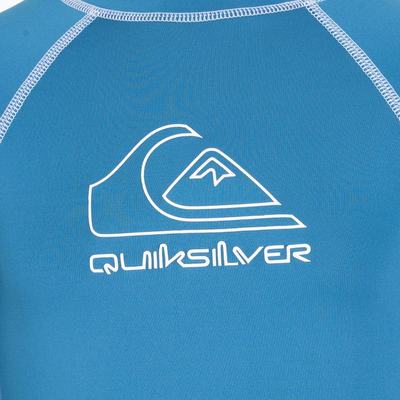 Vaikiški plaukimo marškinėliai ilgomis rankovėmis Quiksilver On Tour blue 3