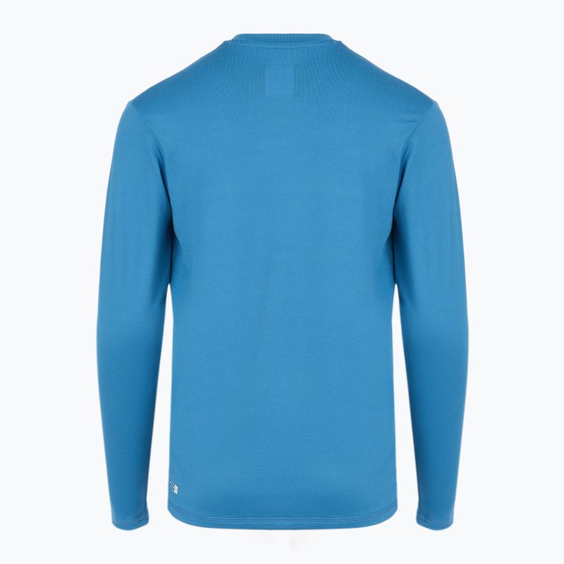 Vaikiški plaukimo marškinėliai ilgomis rankovėmis Quiksilver Solid Streak blue 2