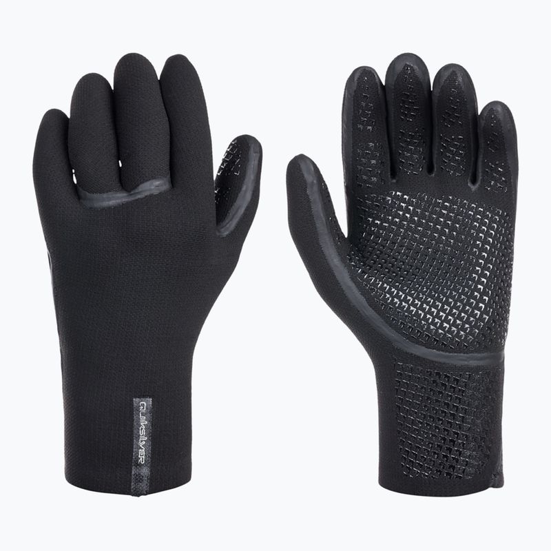 Vyriškos neoprenė pirštinės Quiksilver Marathon Sessions 3 mm 5Fg black