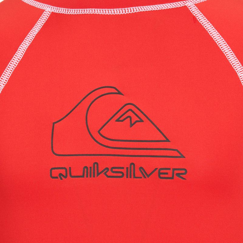 Vaikiški plaukimo marškinėliai ilgomis rankovėmis Quiksilver On Tour red 3
