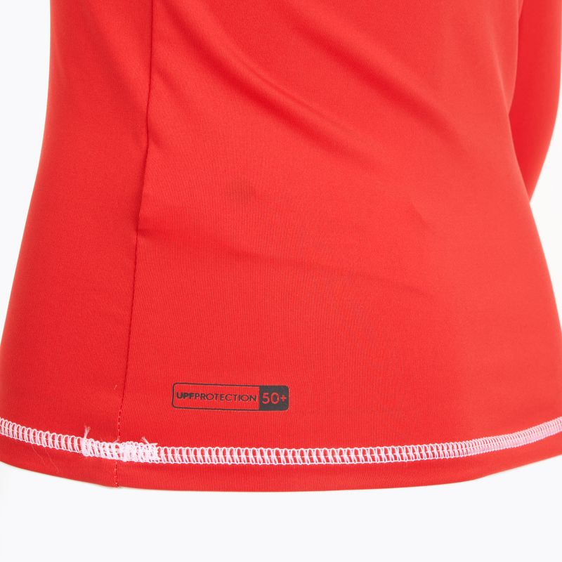 Vaikiški plaukimo marškinėliai ilgomis rankovėmis Quiksilver On Tour red 4