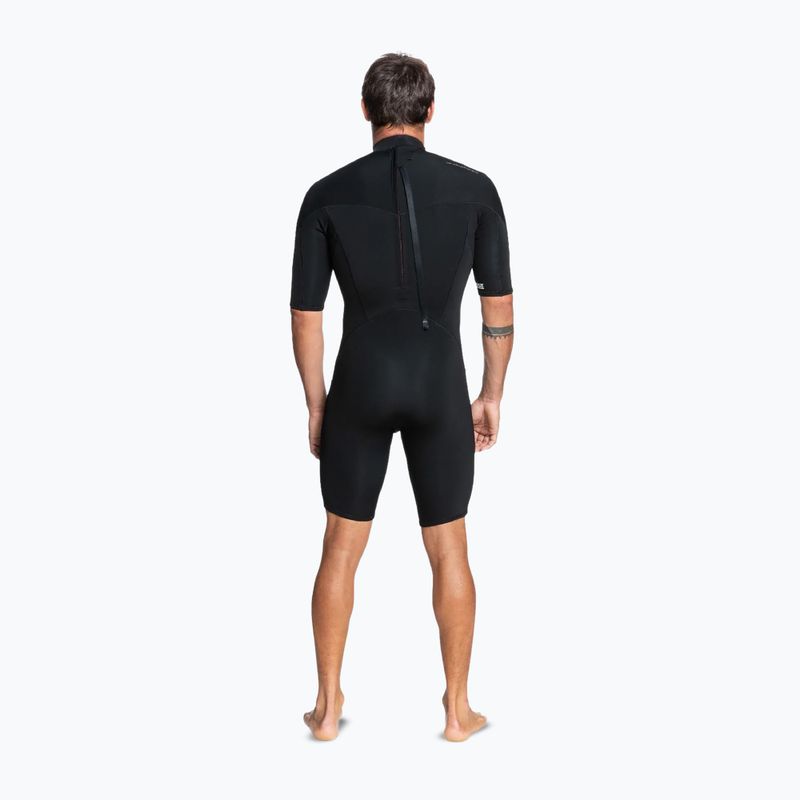 Vyriškas plaukimo kostiumas Quiksilver Everyday Sessions 2/2 mm Back Zip Springsuit black 2