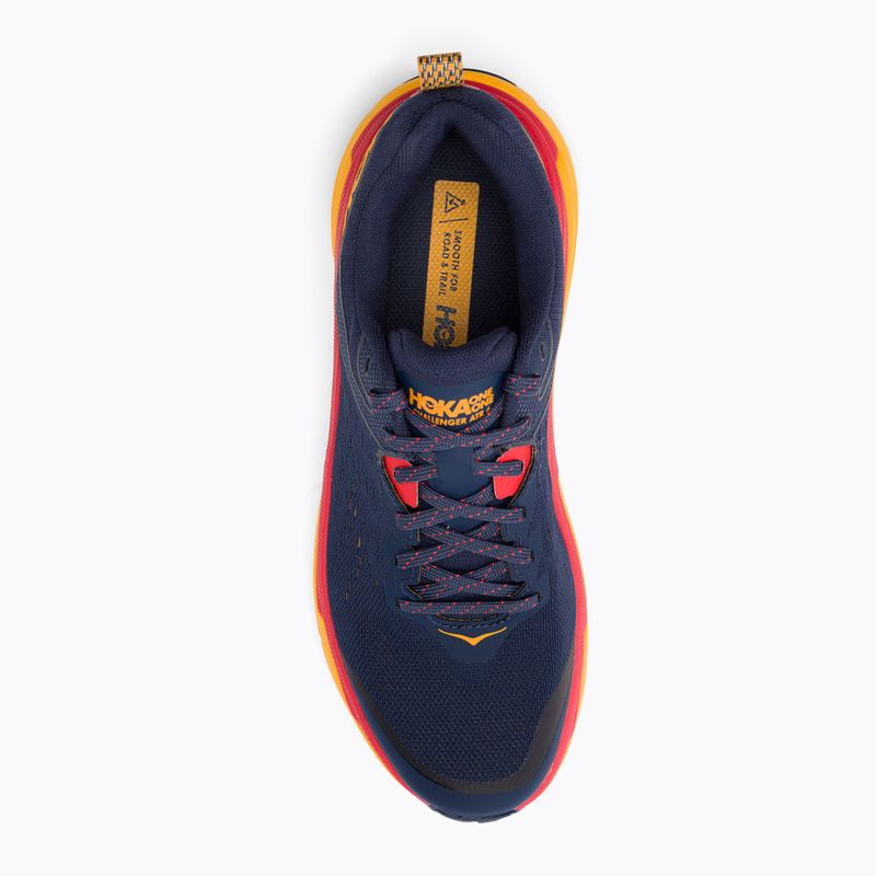 HOKA vyriški bėgimo bateliai Challenger ATR 6 navy blue-orange 1106510-OSRY 5