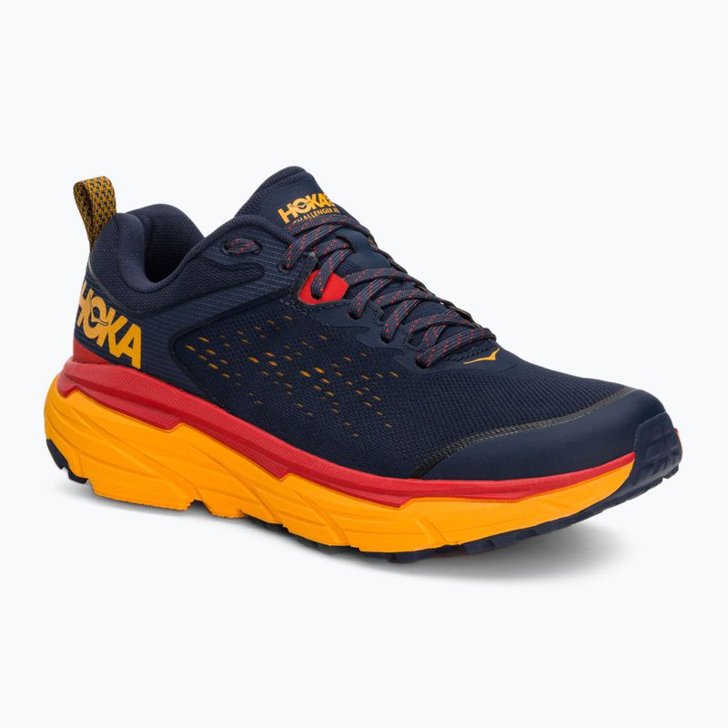 HOKA vyriški bėgimo bateliai Challenger 6 ATR Wide navy blue 1106513-OSRY