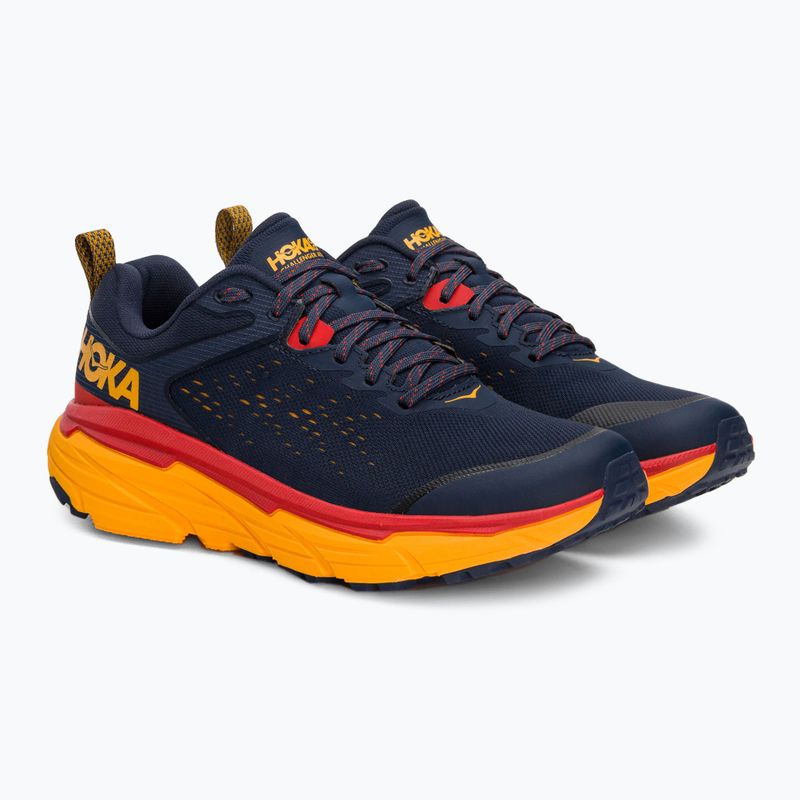 HOKA vyriški bėgimo bateliai Challenger 6 ATR Wide navy blue 1106513-OSRY 4