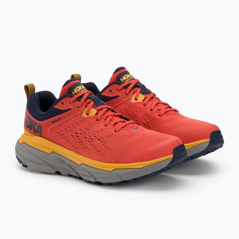 Vyriški bėgimo bateliai HOKA Challenger ATR 6 GTX fiesta/sharkskin 4