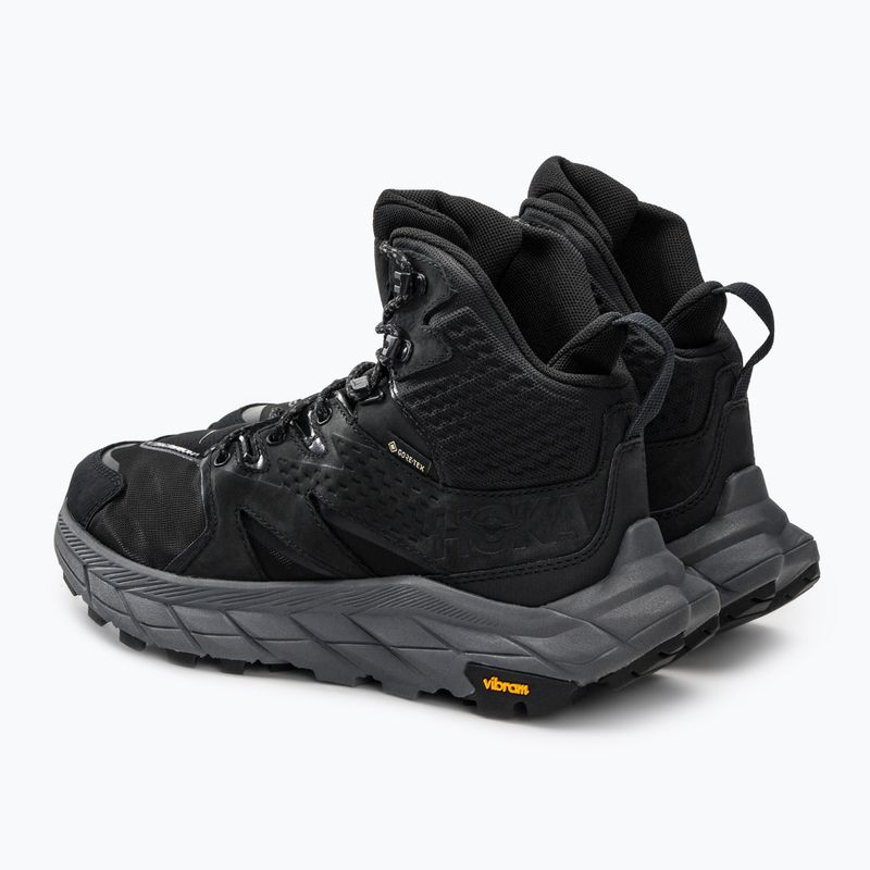 Moteriški trekingo batai HOKA Anacapa Mid GTX black 1119372-BBLC 3