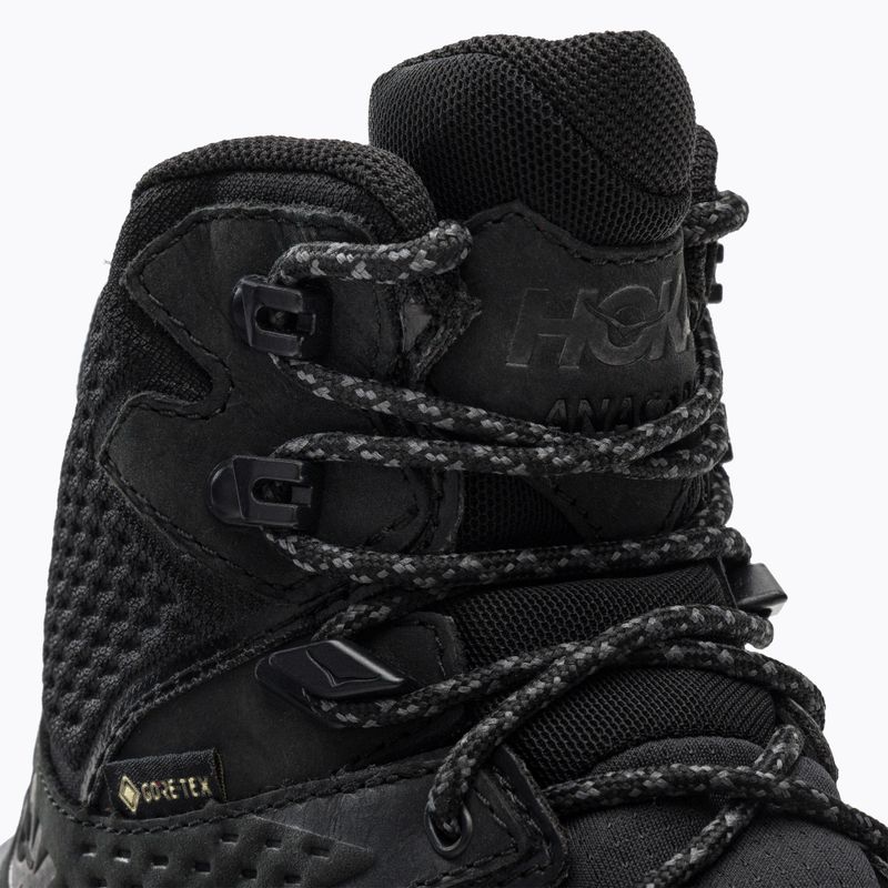 Moteriški trekingo batai HOKA Anacapa Mid GTX black 1119372-BBLC 10