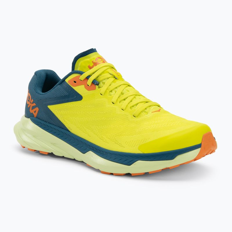 Vyriški bėgimo bateliai HOKA Zinal evening primrose/blue coral