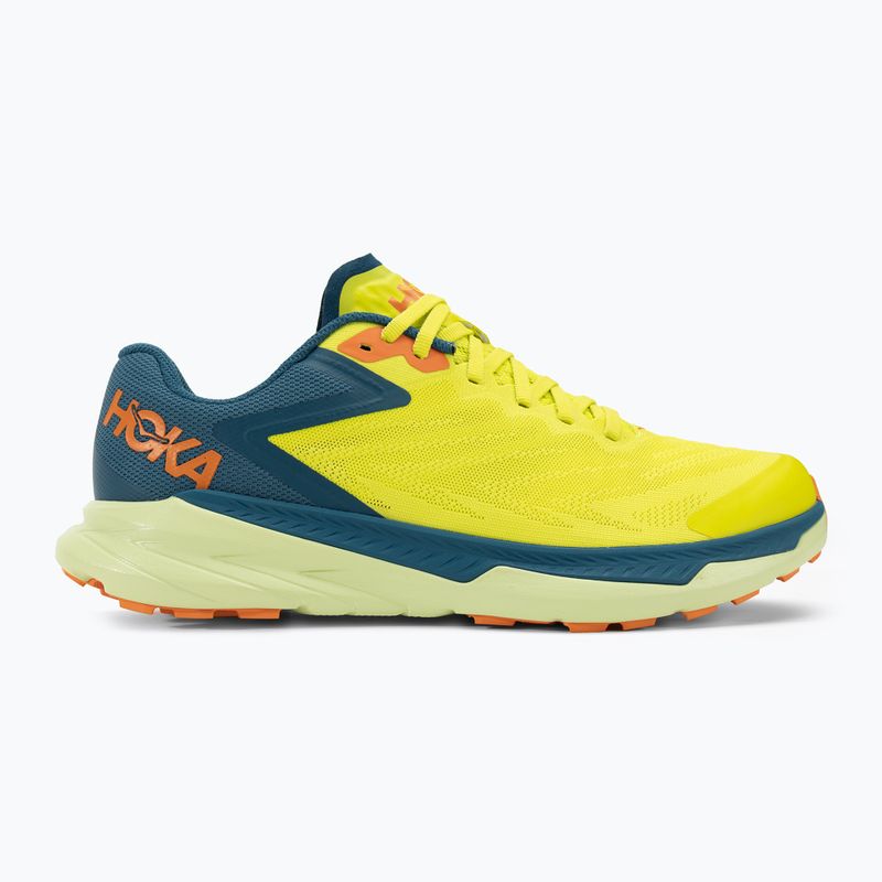 Vyriški bėgimo bateliai HOKA Zinal evening primrose/blue coral 2