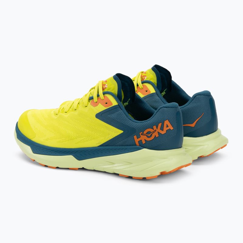 Vyriški bėgimo bateliai HOKA Zinal evening primrose/blue coral 3