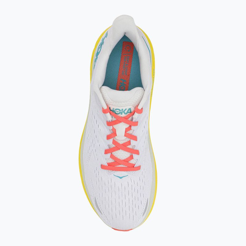 HOKA vyriški bėgimo bateliai Clifton 8 Wide white 1121374-BDBI 6