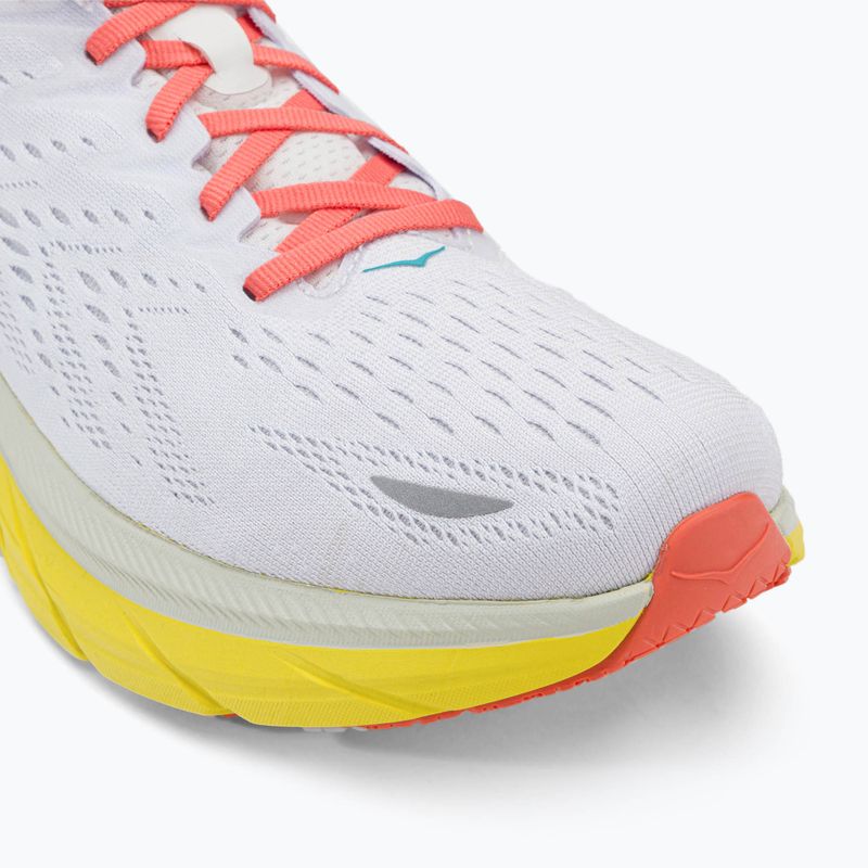 HOKA vyriški bėgimo bateliai Clifton 8 Wide white 1121374-BDBI 7
