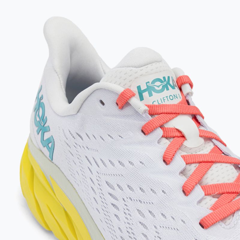 HOKA vyriški bėgimo bateliai Clifton 8 Wide white 1121374-BDBI 8