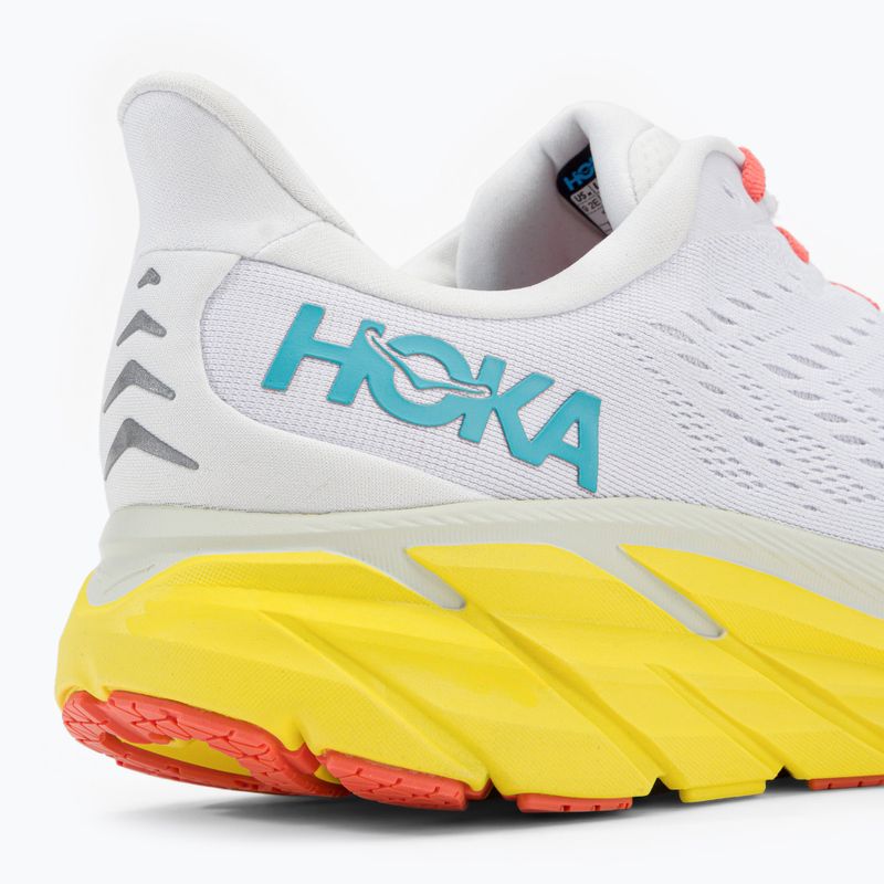 HOKA vyriški bėgimo bateliai Clifton 8 Wide white 1121374-BDBI 9