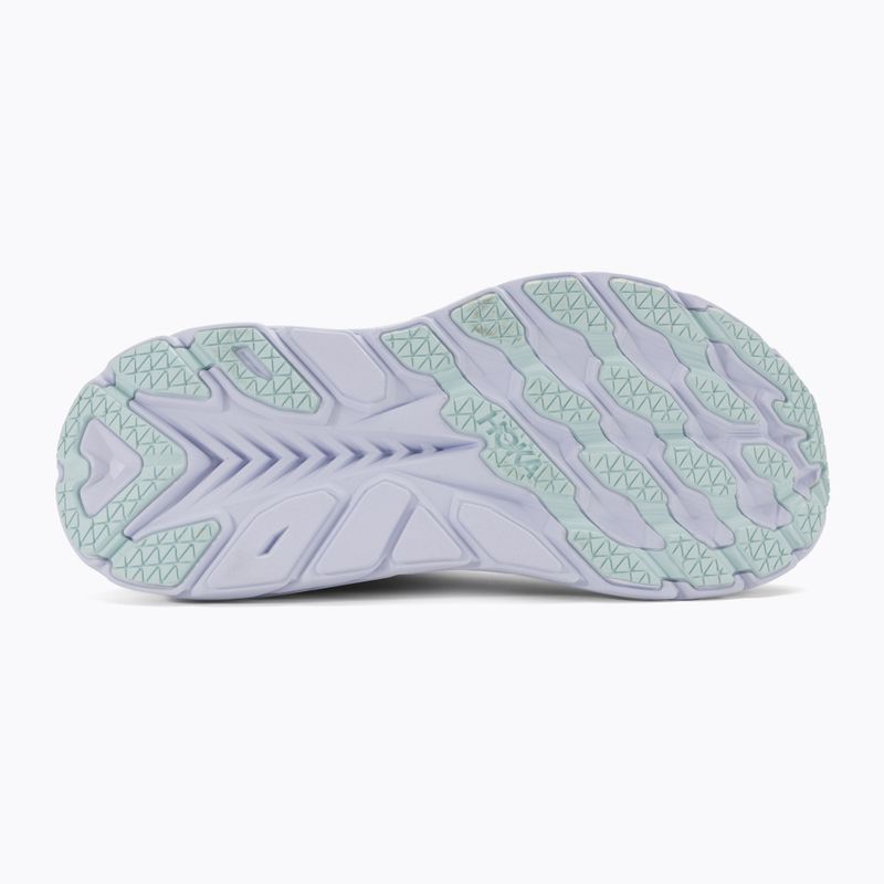 Moteriški bėgimo bateliai HOKA Clifton 8 Wide blue fog/plein air 5