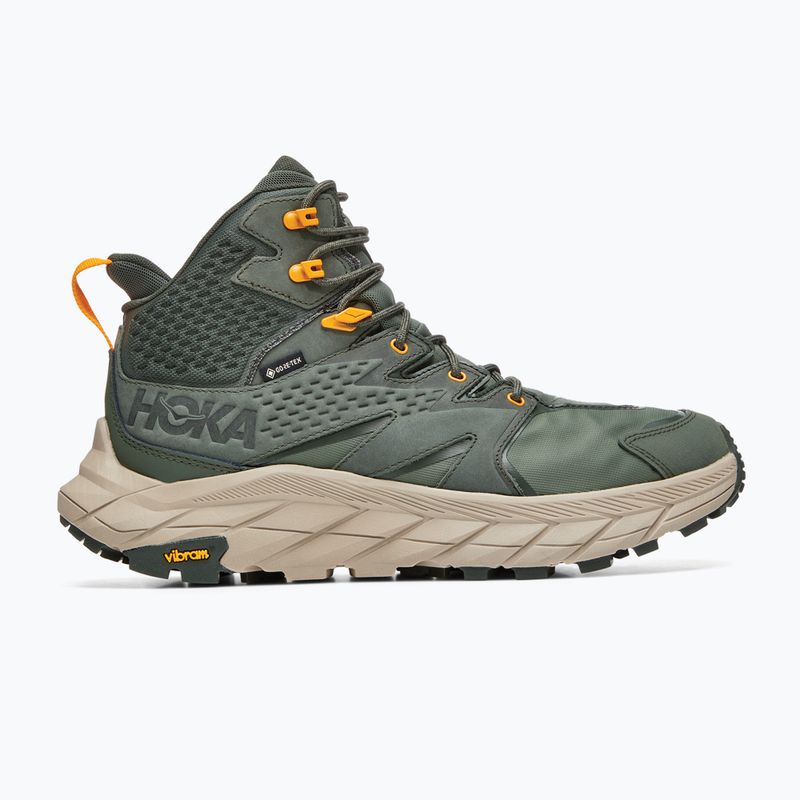 Vyriški turistiniai batai HOKA Anacapa Mid GTX thyme/radiant yellow 15