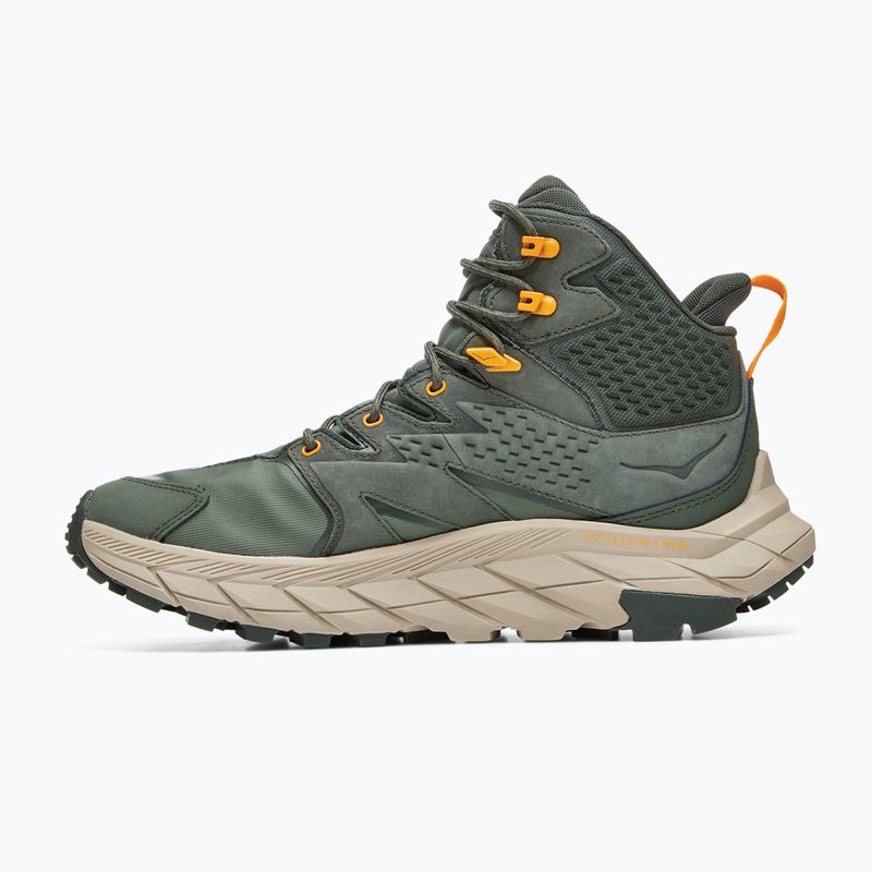 Vyriški turistiniai batai HOKA Anacapa Mid GTX thyme/radiant yellow 16