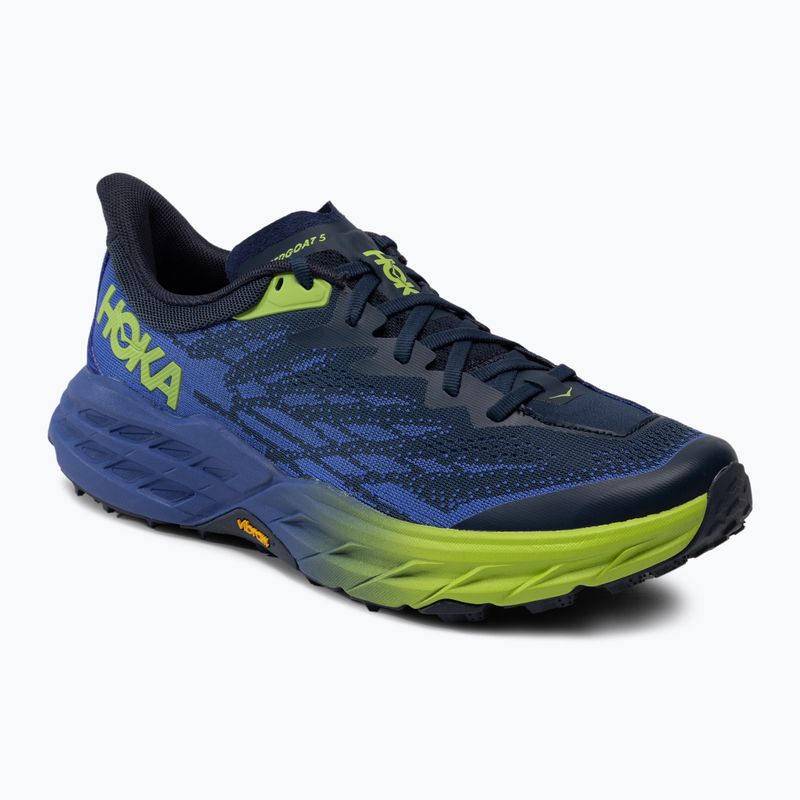 HOKA Speedgoat 5 vyriški bėgimo bateliai tamsiai mėlyni 1123157-OSBN