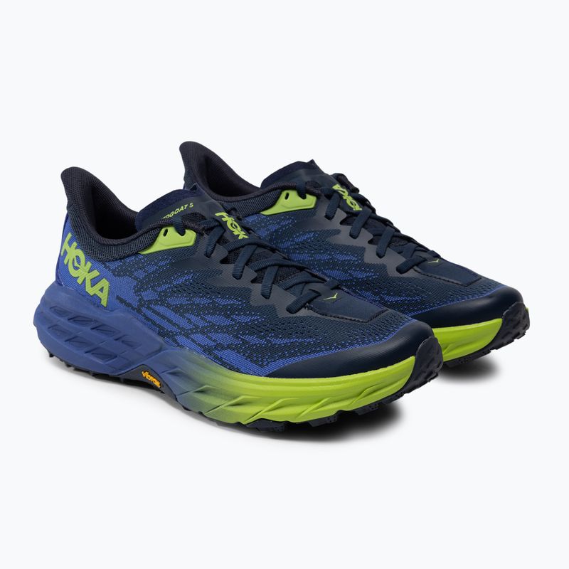 HOKA Speedgoat 5 vyriški bėgimo bateliai tamsiai mėlyni 1123157-OSBN 3