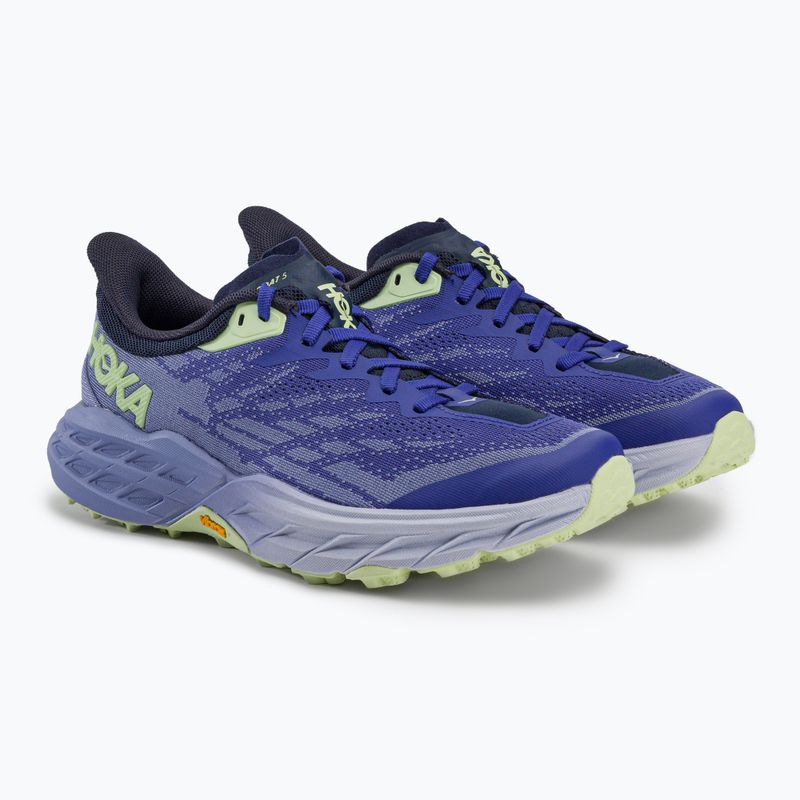 Moteriški bėgimo bateliai HOKA Speedgoat 5 blue 1123158-PIBN 5