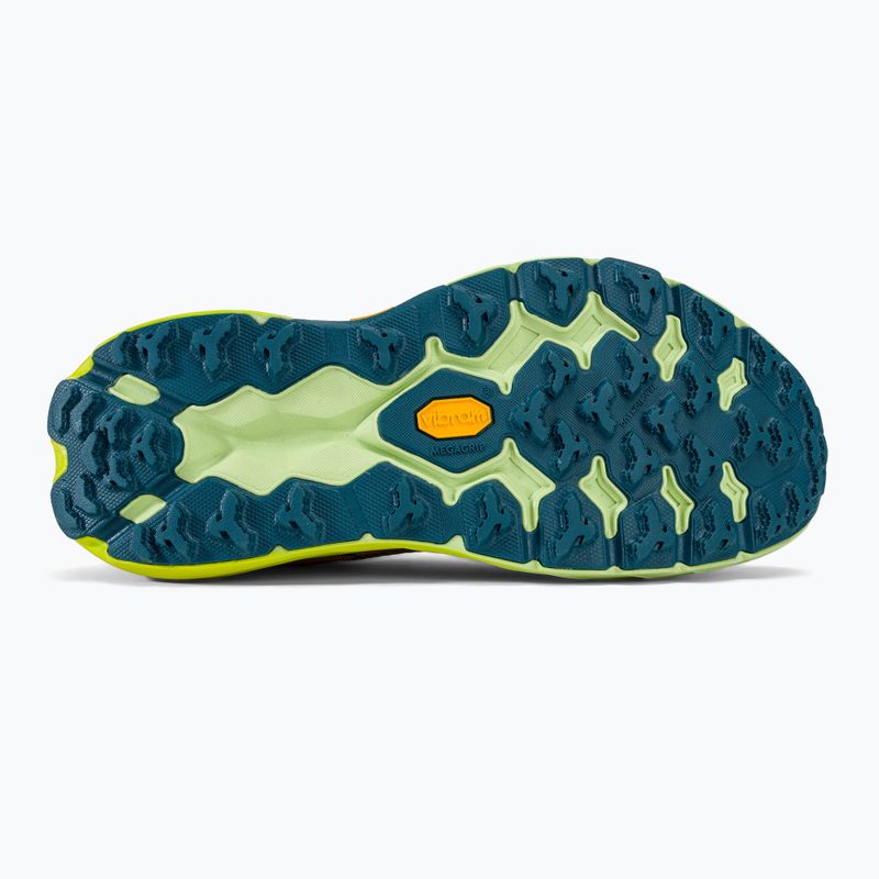 Vyriški bėgimo bateliai HOKA Speedgoat 5 Wide blue coral/evening primorose 4