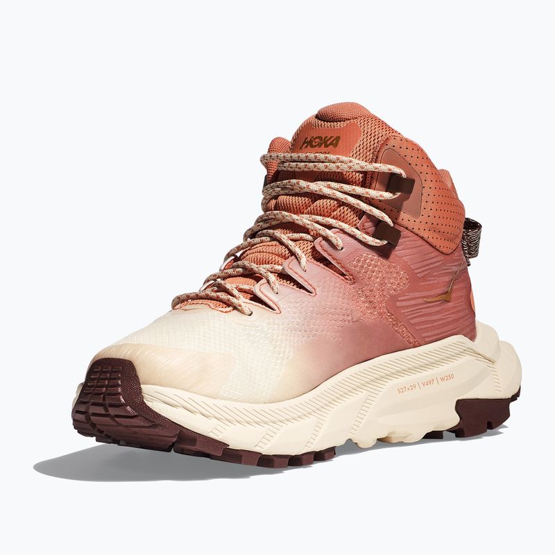 Moteriški trekingo bateliai HOKA Trail Code GTX sun baked/shortbread 10