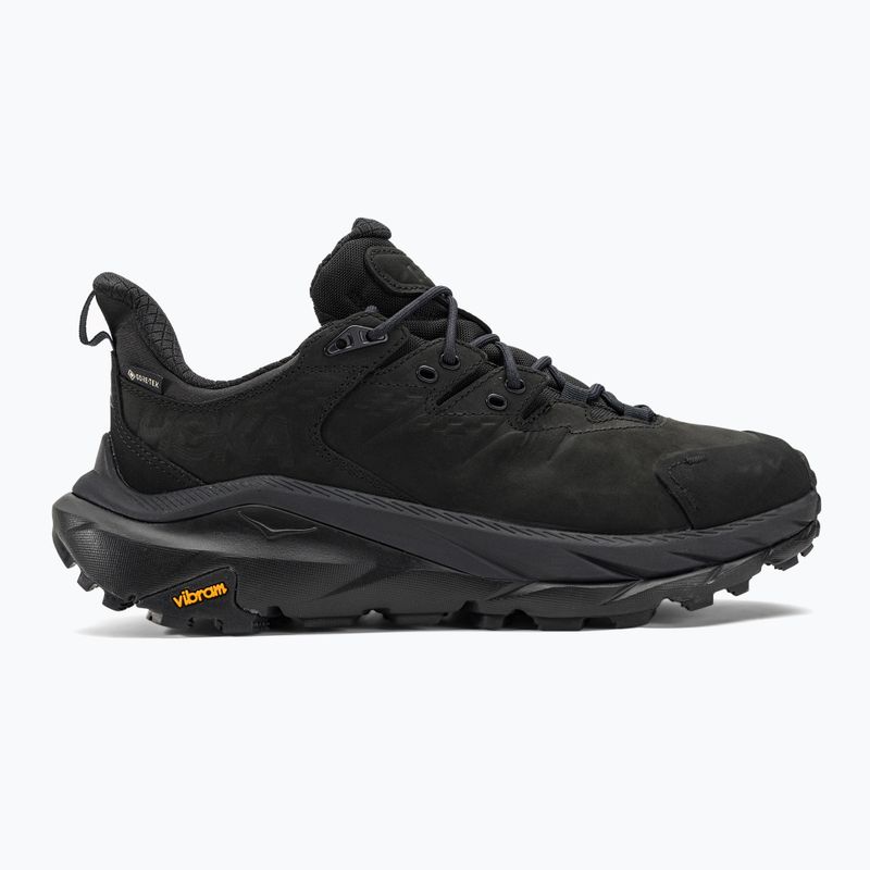 Vyriški trekingo batai HOKA Kaha 2 Low GTX black/black 2