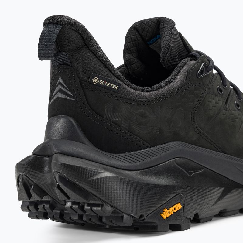 Vyriški trekingo batai HOKA Kaha 2 Low GTX black/black 9