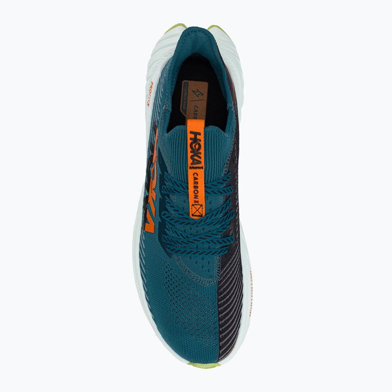 HOKA vyriški bėgimo bateliai Carbon X 3 blue 1123192-BCBLC 5