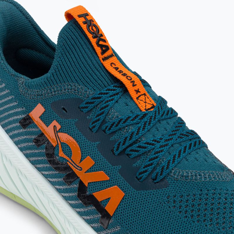 HOKA vyriški bėgimo bateliai Carbon X 3 blue 1123192-BCBLC 9
