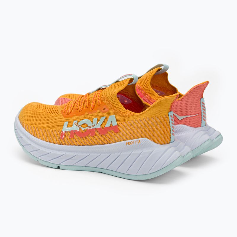 HOKA vyriški bėgimo bateliai Carbon X 3 orange 1123192-RYCM 4