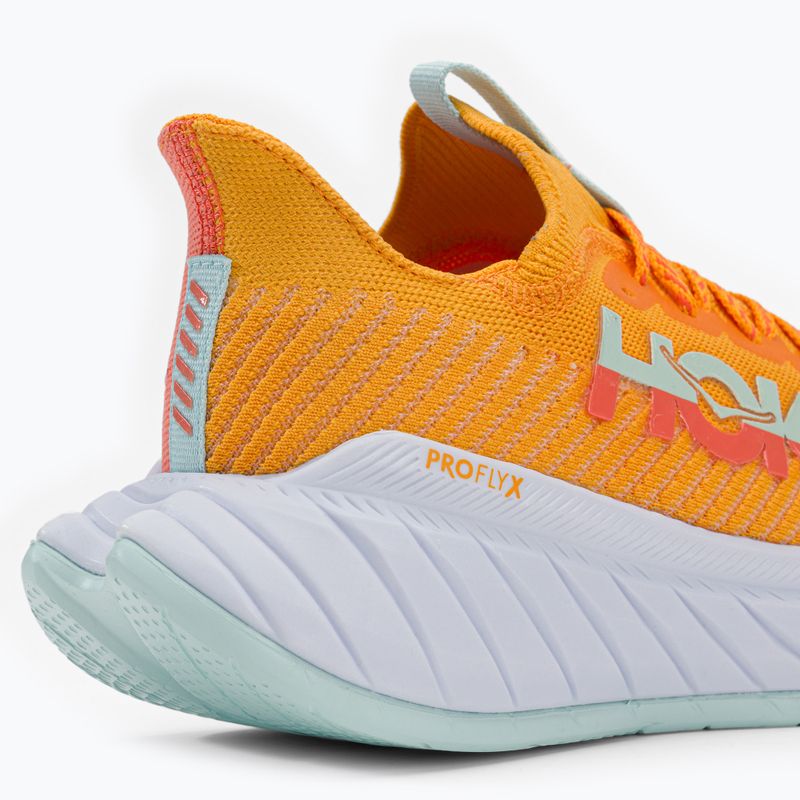 HOKA vyriški bėgimo bateliai Carbon X 3 orange 1123192-RYCM 9