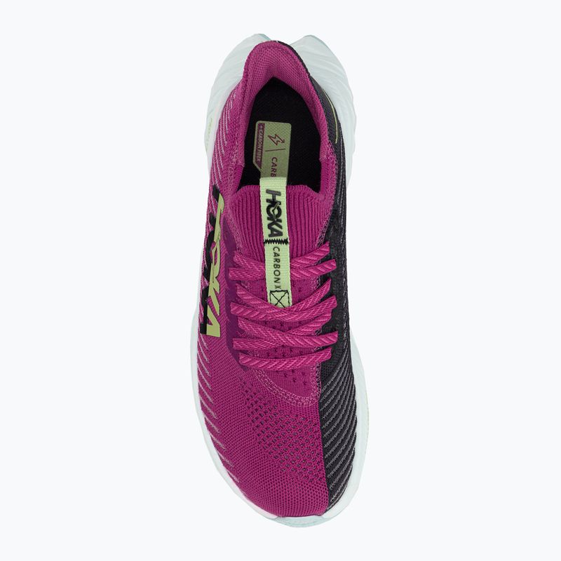 Moteriški bėgimo bateliai HOKA Carbon X 3 pink 1123193-FFBL 7