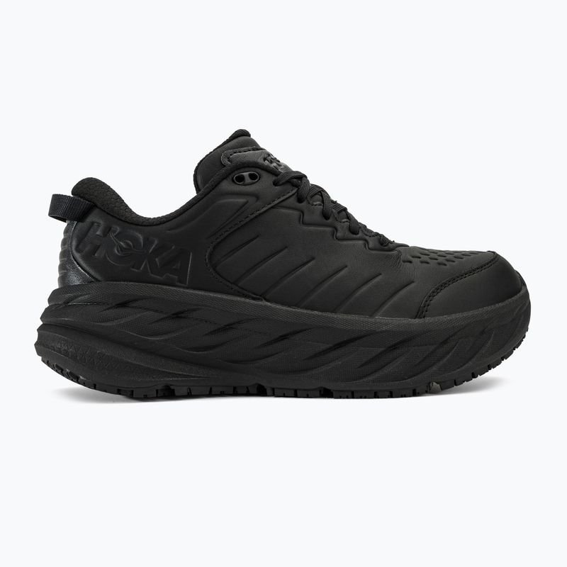 Vyriški bėgimo bateliai HOKA Bondi SR Wide black/black 2