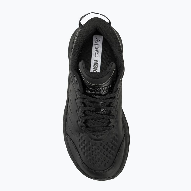 Vyriški bėgimo bateliai HOKA Bondi SR Wide black/black 5