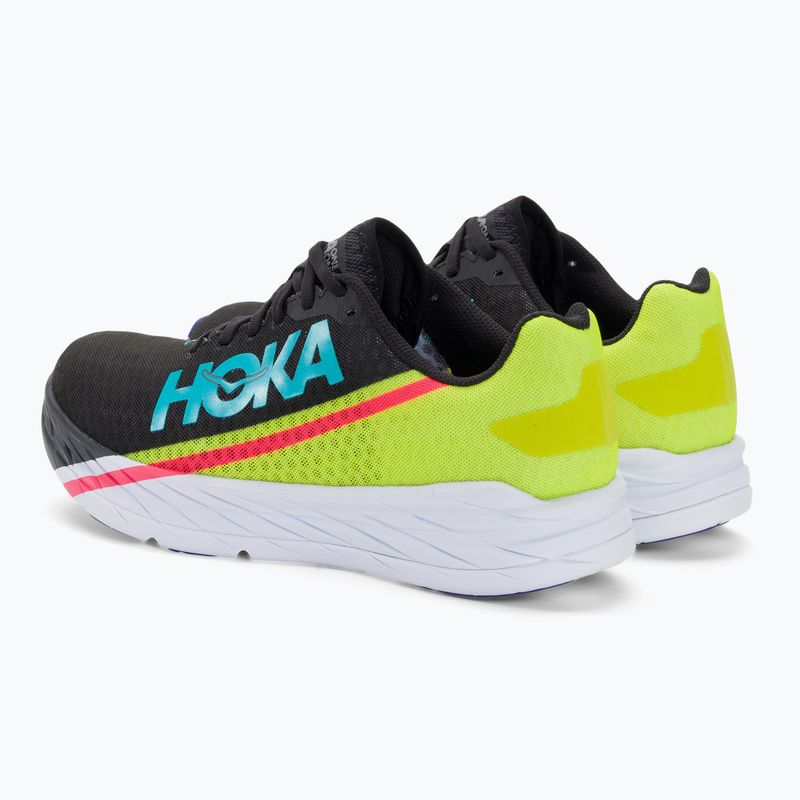 Bėgimo bateliai HOKA Rocket X black/evening primrose 3