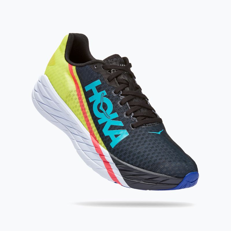 Bėgimo bateliai HOKA Rocket X black/evening primrose 7