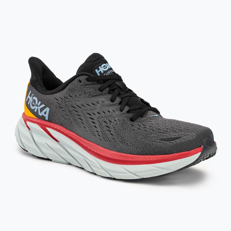 HOKA vyriški bėgimo bateliai Clifton 8 grey 1119393-ACTL